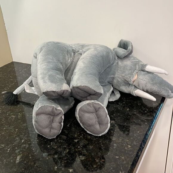 Elephant 15" Plush Love Planet Earth BBC Stuffed Animal Blue Eye - Picture 6 of 9